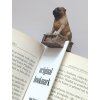 Originální záložka pro milovníky pejsků - mops hnědý