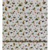 Vánoční látka - metráž dovoz Francie / Vánoční kočičky