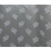 látka - metráž dovoz Španělsko / žakár šedo bílá kvítka