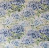 látka - metráž dovoz Španělsko / metráž  světle modré hortenzie