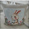 Gobelínový povlak na polštář - VELIKONOČNÍ KRÁLÍČCI