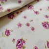 látka - metráž dovoz Francie / látka s růžičkami