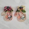 Vánoční dekorace - rukavice s vintage dětmi I.