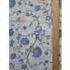 látka - metráž dovoz Španělsko / MODRÉ KVĚTY