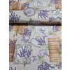 látka - metráž dovoz Španělsko / LAVENDER III.