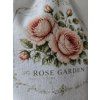 Romantický bavlněný pytlík „Rose Garden“ velký