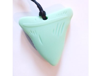 Žraločia plutva -kúsatko/tyrkis