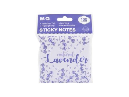 glue block m g lavender 76 x 76 mm 100 sheets mix 1pc