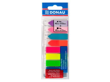 DO757999 Zalozky samolepiace 4x12x45 4x12x42mm neon