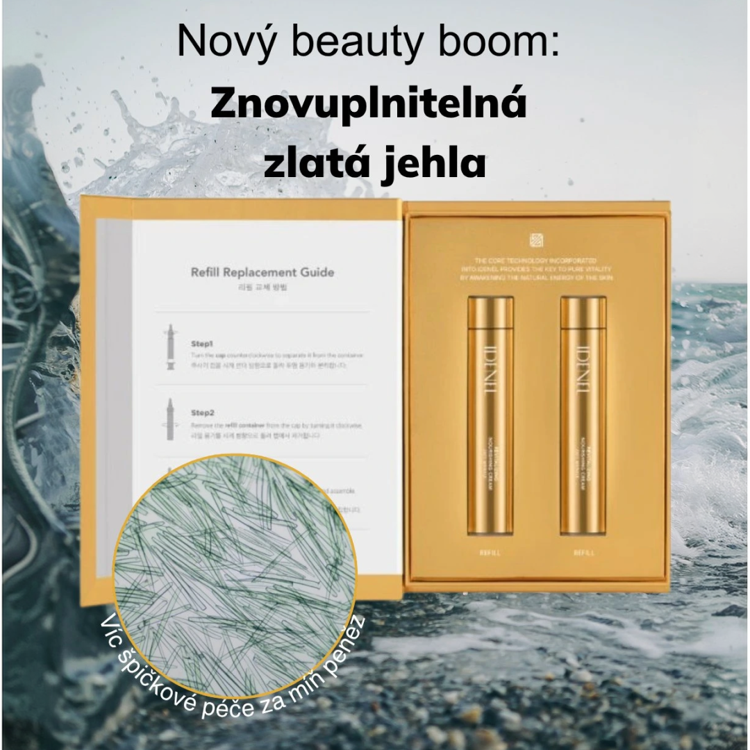Nový beauty boom: Znovuplnitelná zlatá jehla