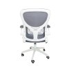 Kancelářská židle APA šedá//bílá konstrukce