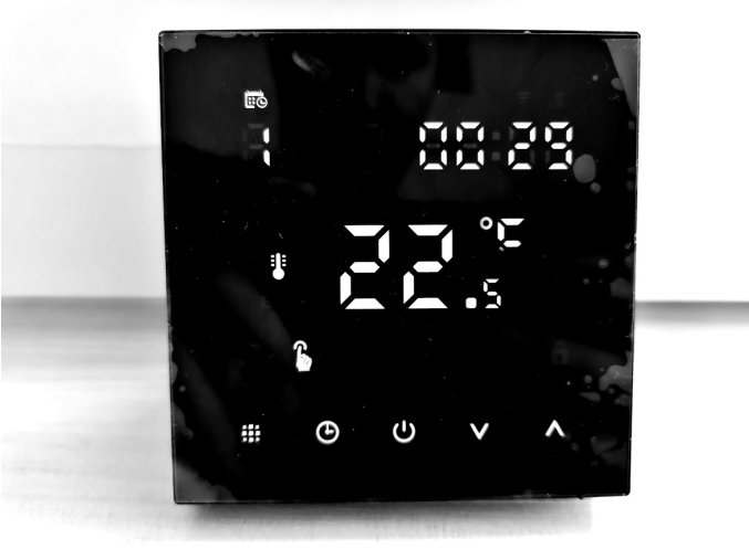 Termostat Wifi- černá