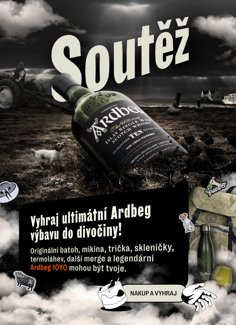 Vyhraj ultimátní Ardbeg výbavu do divočiny!