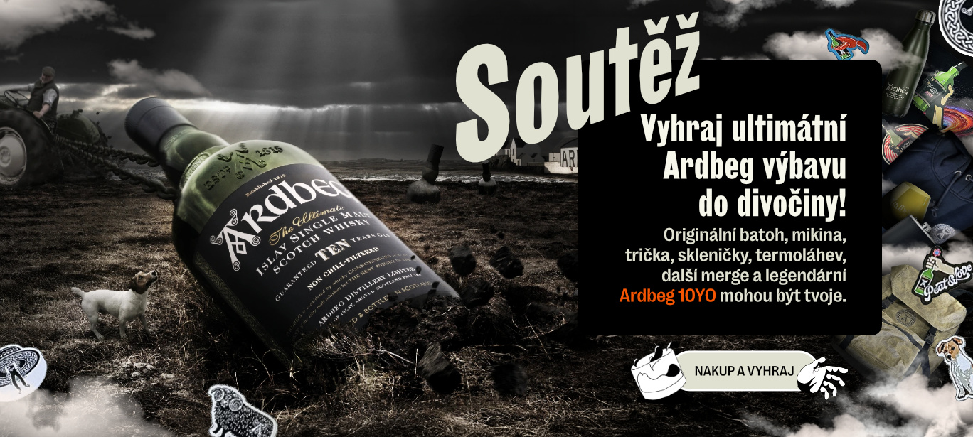 Vyhraj ultimátní Ardbeg výbavu do divočiny!