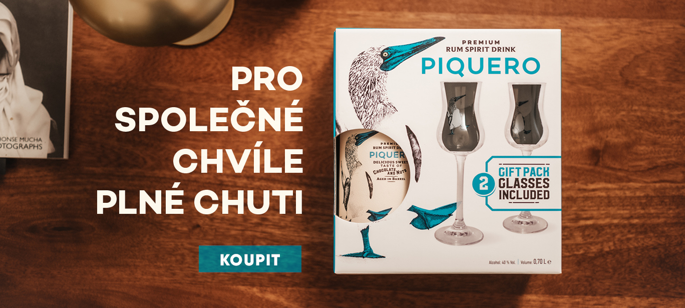 Jemný rumový spirit z Dominikánské republiky nyní v dárkovém balení!