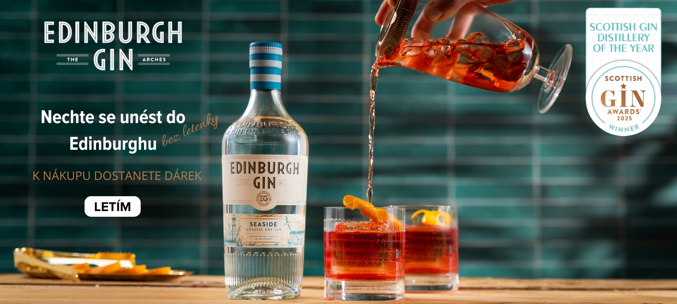 Edinburgh Gin a 6pack Double Dutch Indian Jako dárek