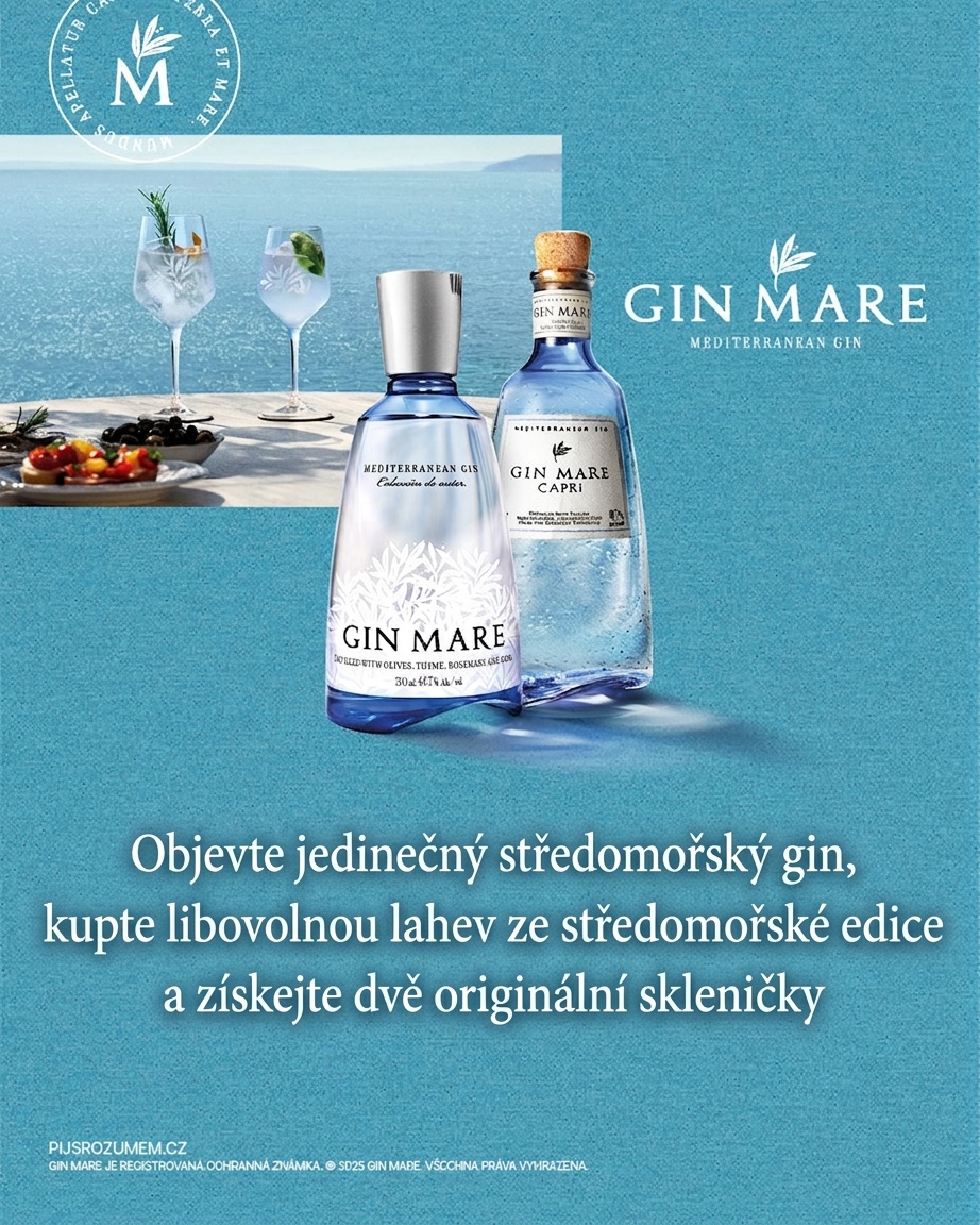 Gin Mare červenec 2026
