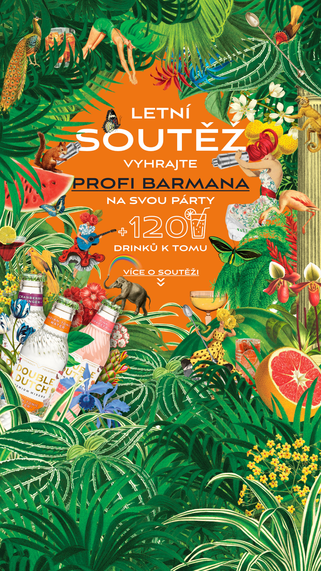 VYHRAJTE PROFI BARMANA  + 120 drinků kamkoliv po ČR!