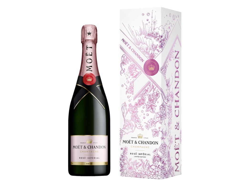 Moet & Chandon Champagne Brut Rose Imperial www.idrinks.cz