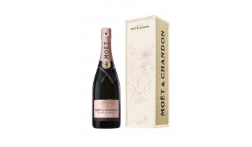 1092726 Moët & Chandon Rosé EOY 2021 Metal Gift box 75cl