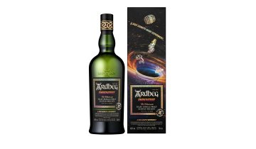 Ardbeg Smokiverse Bottle and Box Front White Without Reflection