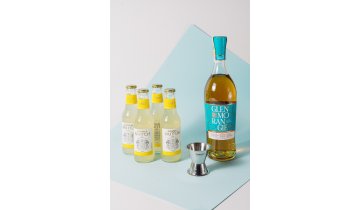 Glenmorangie Triple Cask Reserve 40% 0,7l + 4ks DD Double Lemon 0,2l + Jigger