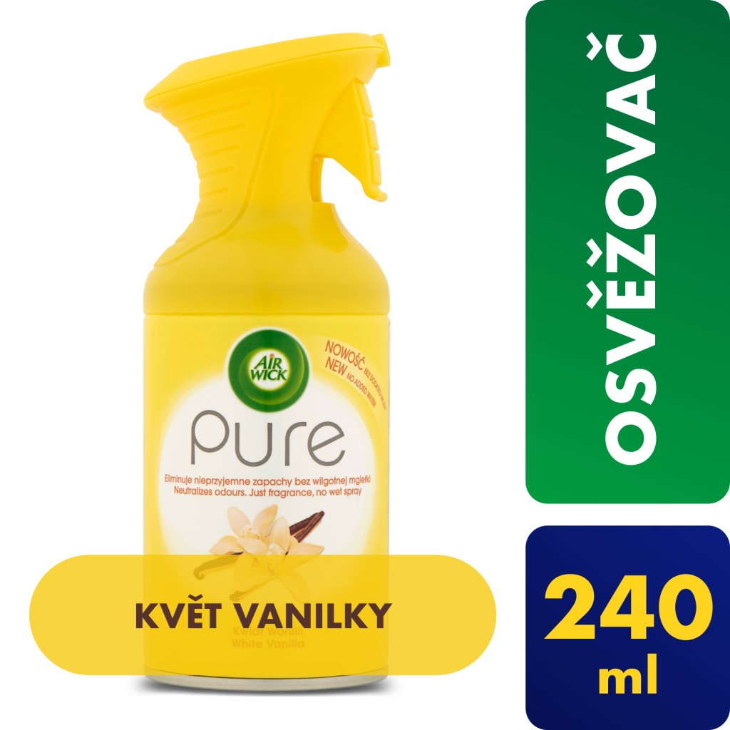 CZ Airwick Spray Pure kvet vanilky 250ml 5900627070378