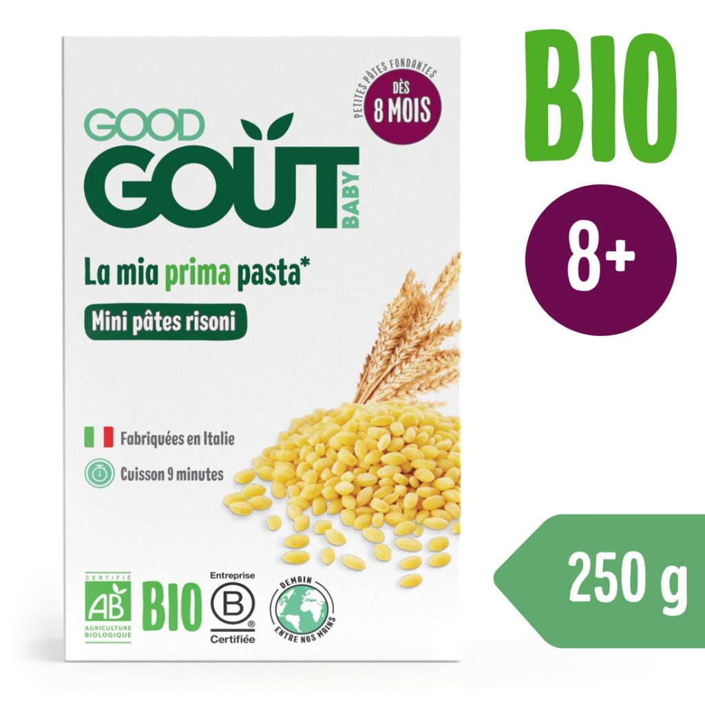 Good Gout BIO Italské těstovinové risoni (250 g)