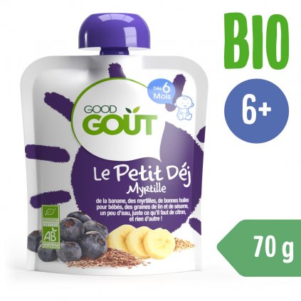 Good Gout BIO Borůvková snídaně (70 g)