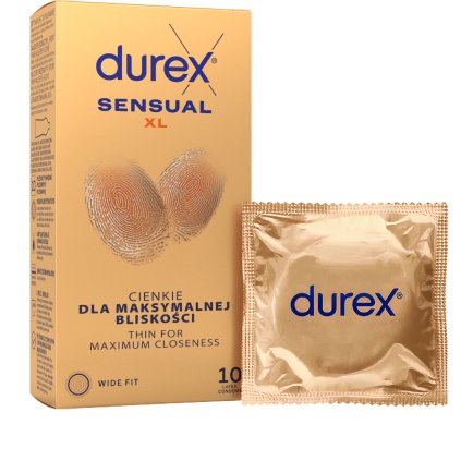 5900627118179 Durex Gucci Sensual XL 10pcs