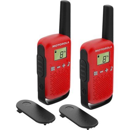 motorola tlkr t42 cervena