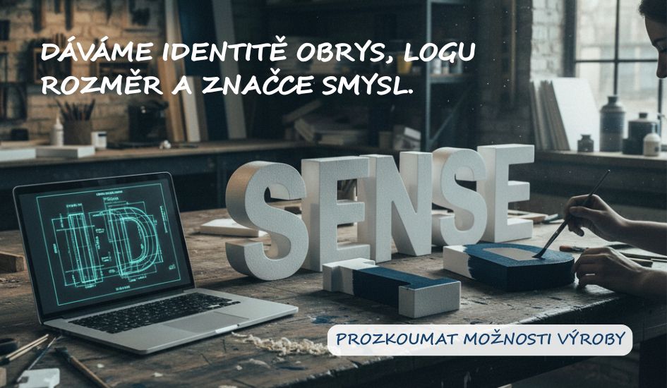 Od grafického návrhu po technicky náročné 3D realizace