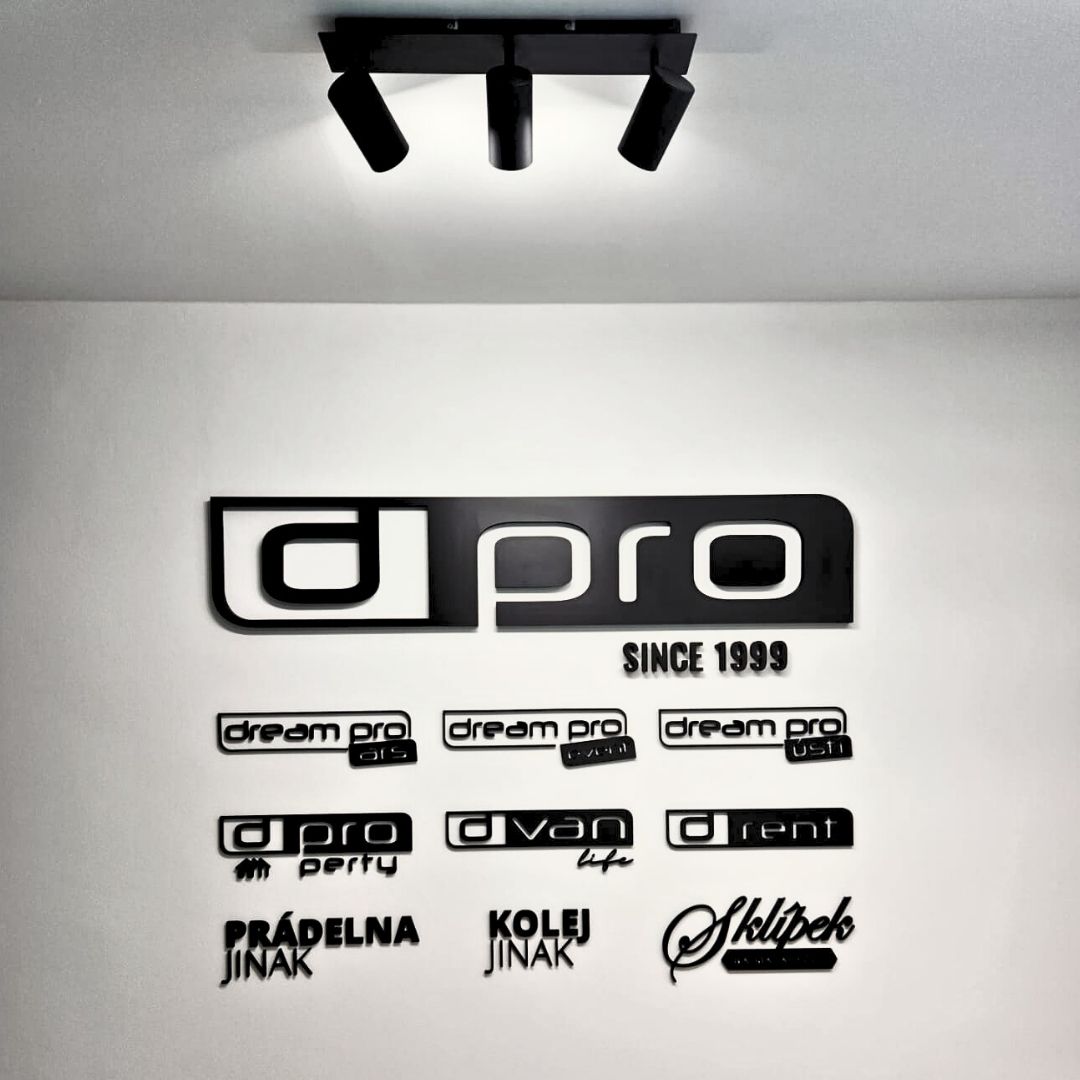 Dream PRO 3D loga do zasedací místnosti