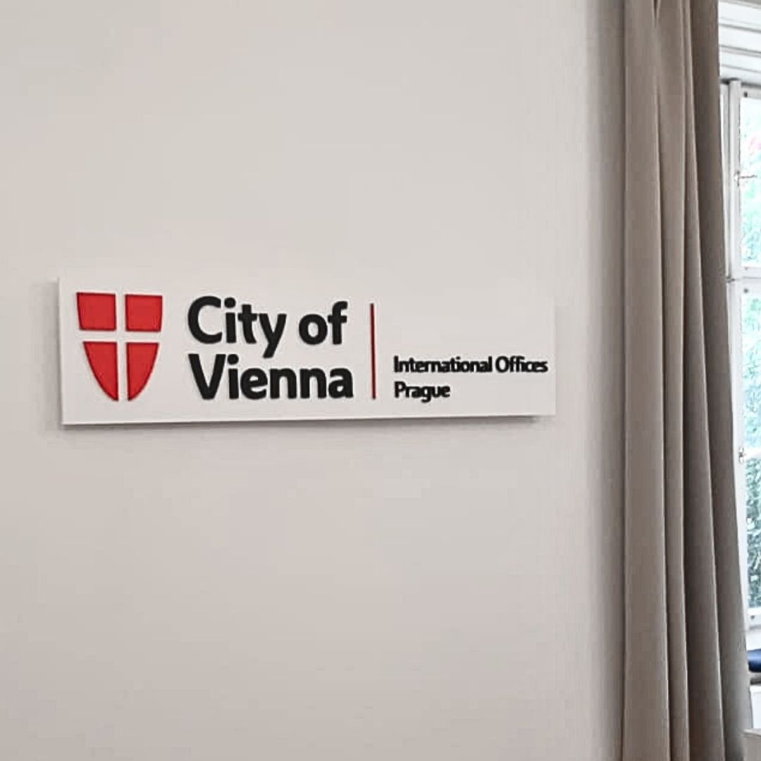 City of Vienna 3D loga do kanceláře