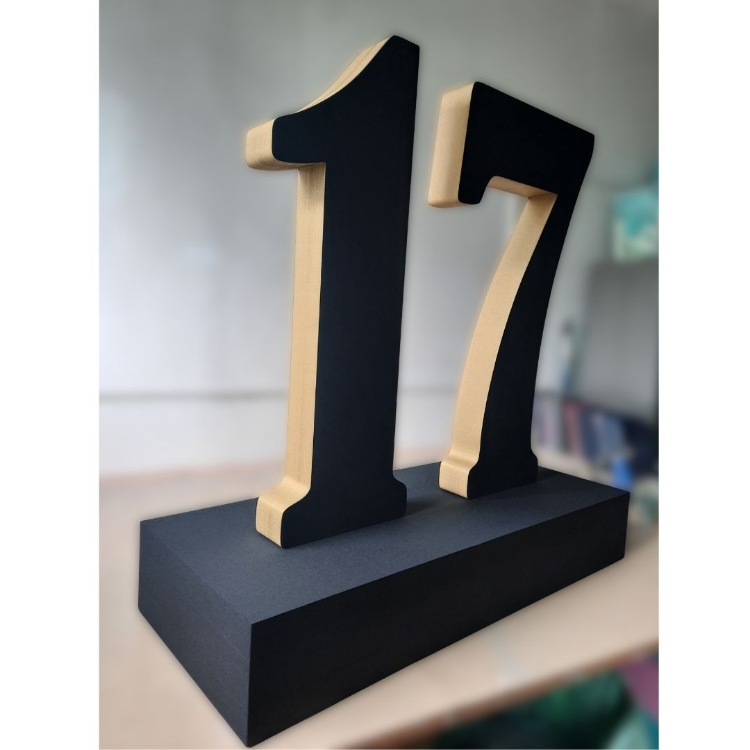 Fashion Arena Prague Outlet 3D číslice na stojně