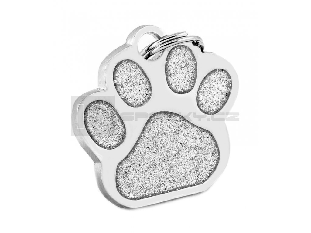 Paw Shaped Pet Tag preview