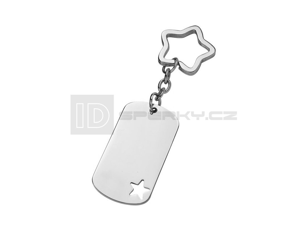 Klíčenka SOLO Star ID Dog Tag