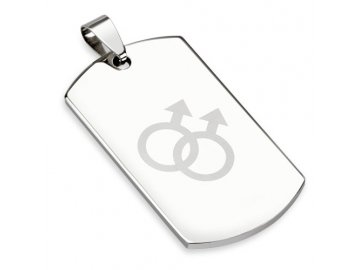 Přívěsek z chirurgické oceli SPIKES SSPM-6114