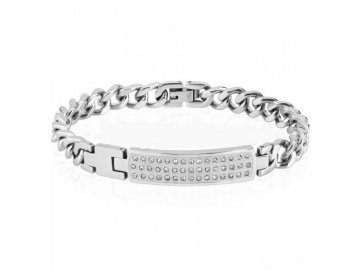 Náramek z chirurgické oceli SPIKES SSBH-0634-L