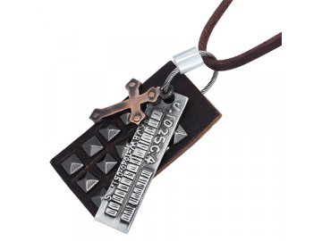 Kožený náhrdelník