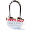 Nástavec na zámek lásky I Love You