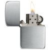 Zippo 28079 HAND SATIN STERLING SILVER 1941 REPLICA