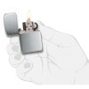 Zippo 28079 HAND SATIN STERLING SILVER 1941 REPLICA