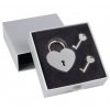 Zámek lásky HEART SILVER