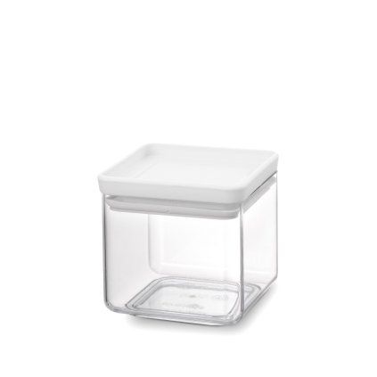 0091612 plastova doza brabantia square 700ml svetle seda