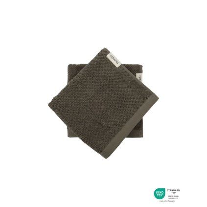 0076686 rucnik solid 50 x 100 cm set2ks zeleny