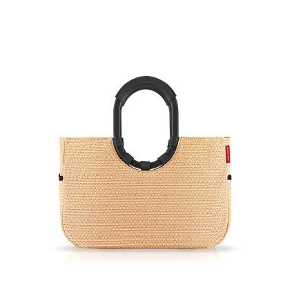 0097048 modni taska reisenthel loopshopper m frame raffia black