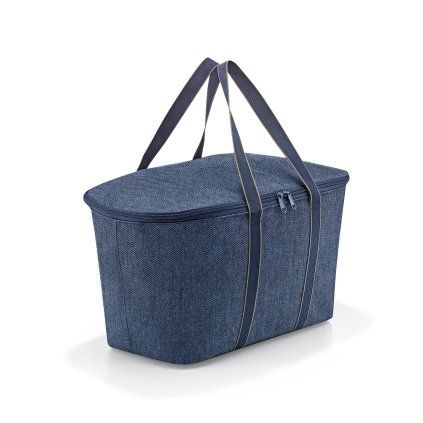 0077010 termotaska coolerbag herringbone dark blue