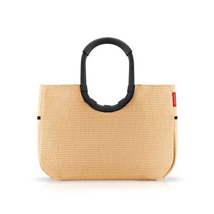 0097042 modni taska reisenthel loopshopper l frame raffia black