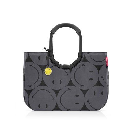 0106382 modni taska reisenthel loopshopper l smiley grey